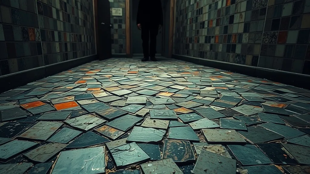Dream symbol: beautiful tiles: scenarios: Dream about cracked tiles