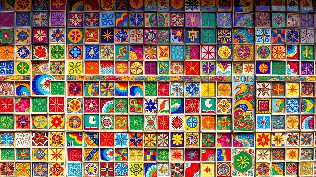 Dream symbol: beautiful tiles: symbolism: Abundance and Prosperity