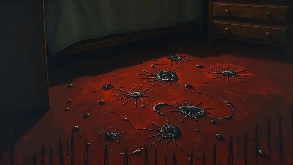Dream symbol: bedroom floor: scenarios: Dreaming about a Sticky Bedroom Floor