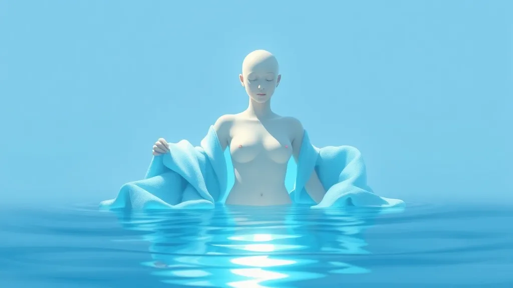 Dream symbol: big blue towels: symbolism: Spiritual Cleansing and Rebirth