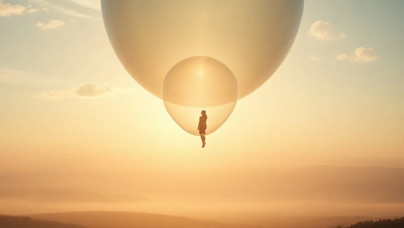 Dream symbol: big bubble: scenarios: Dream of Big Bubble Carrying You Up Dream symbol: big bubble: scenarios: Dream of Big Bubble Carrying You Up