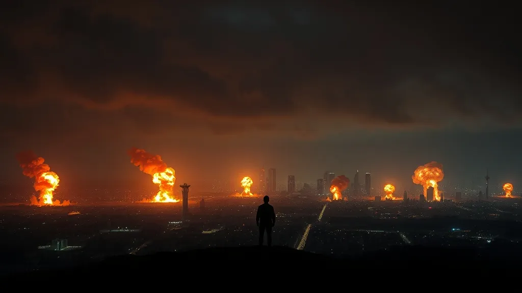 Dream symbol: big explosion: scenarios: Dream about Seeing Multiple Explosions
