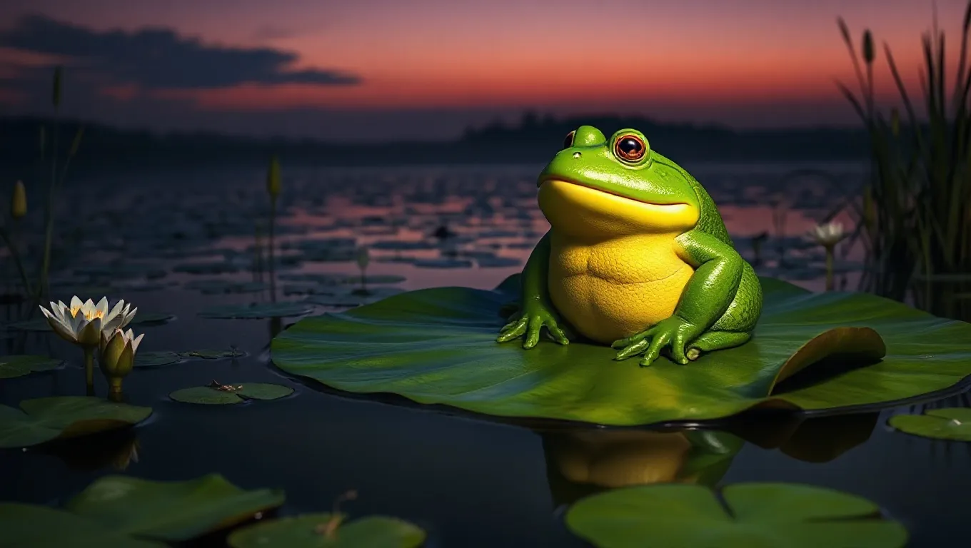 Big Frog Dream Symbolism and Meaning Explained
