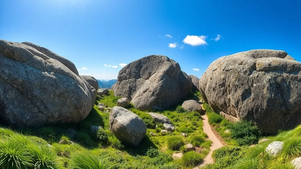 Dream symbol: big rocks: symbolism: Connection to the Earth and Nature