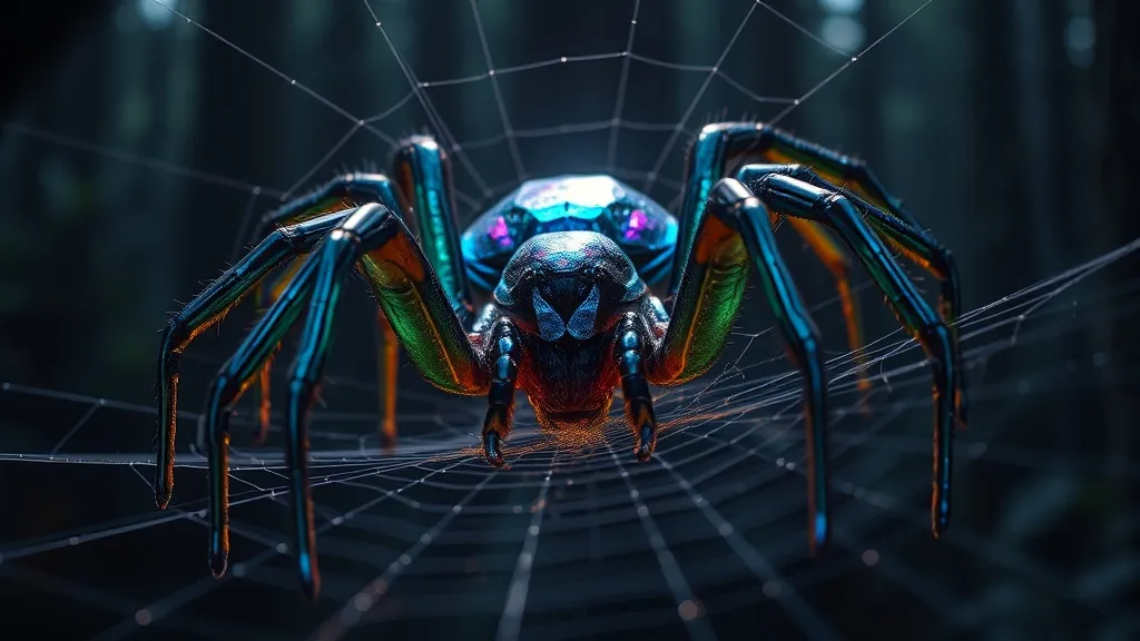 Dream symbol: big spider: scenarios: Dreaming of a Big, Colorful Spider
