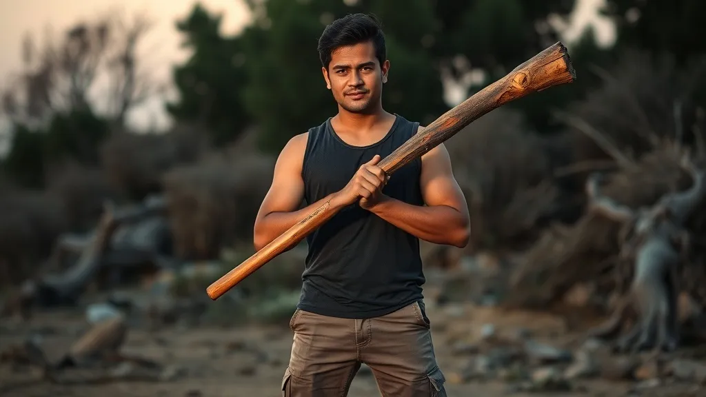 Dream symbol: big stick: scenarios: Dream of Carrying a Big Stick for Protection