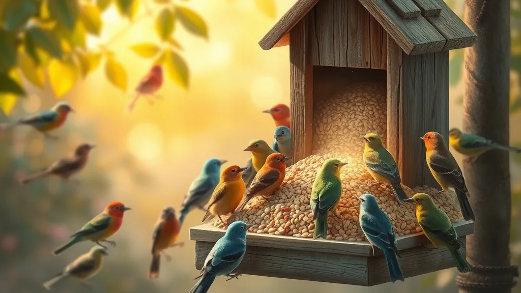 Dream symbol: bird feeder: scenarios: Dream about a bird feeder representing nurturing
