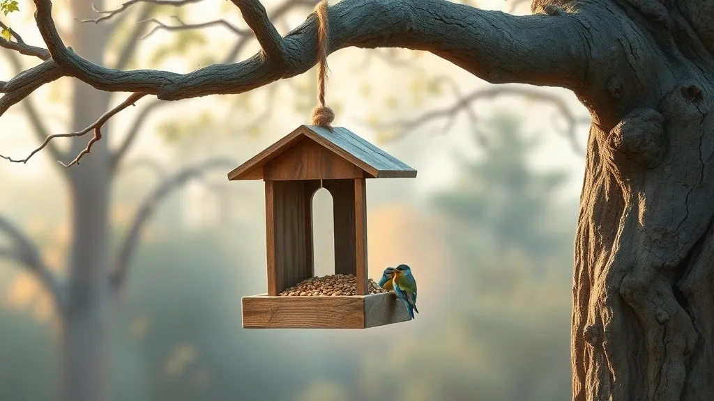 Dream symbol: bird feeder: symbolism: Inner Peace and Tranquility