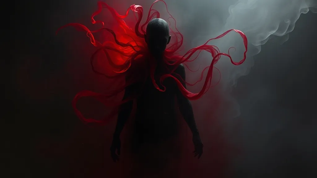 Dream symbol: black and red entity: intro Dream symbol: black and red entity: intro