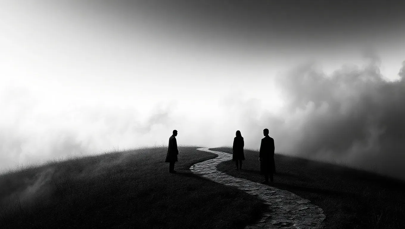 Dream symbol: black and white imagery: symbolism: Expression of Ambiguity and Uncertainty Dream symbol: black and white imagery: symbolism: Expression of Ambiguity and Uncertainty