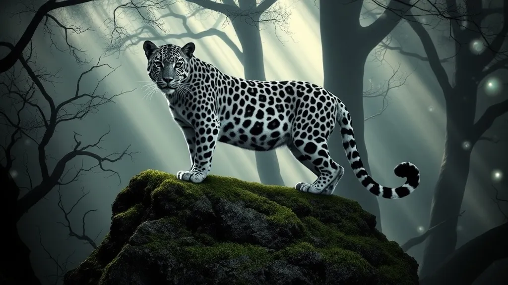 Dream symbol: black and white leopard: demographics: Spiritual Seekers and Mystics