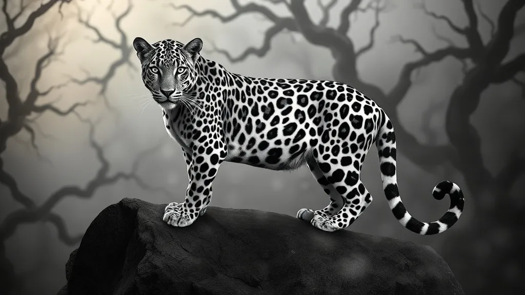 Black and White Leopard: Dream Symbolism & Meaning Explained