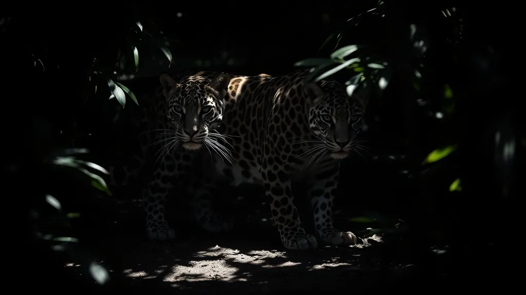 Dream symbol: black and white leopard: symbolism: Sign of Stealth and Camouflage