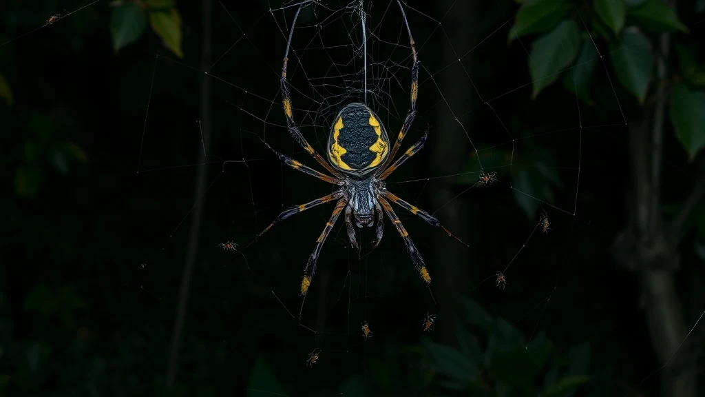 Dream symbol: black and yellow spider: intro