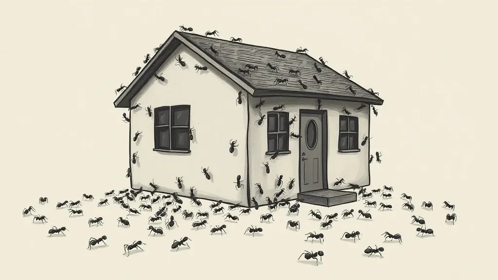 Dream symbol: black ant: scenarios: Dreaming of Black Ants in Your House