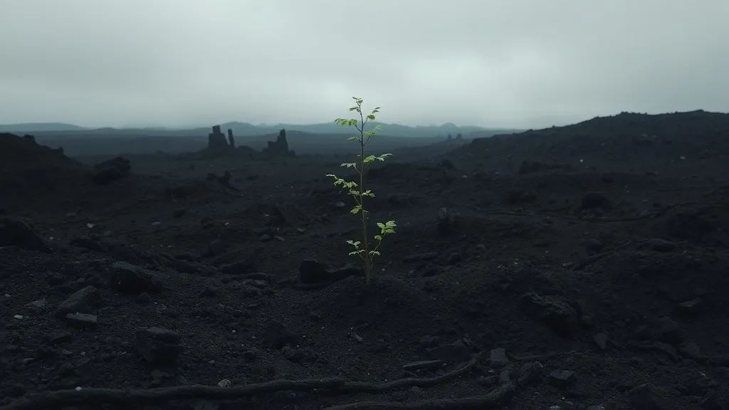 Dream symbol: black ash: symbolism: The Crumbling of Old Structures and Beliefs