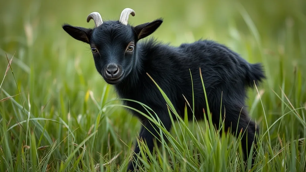 Dream symbol: black baby goat: symbolism: Innocence and Vulnerability