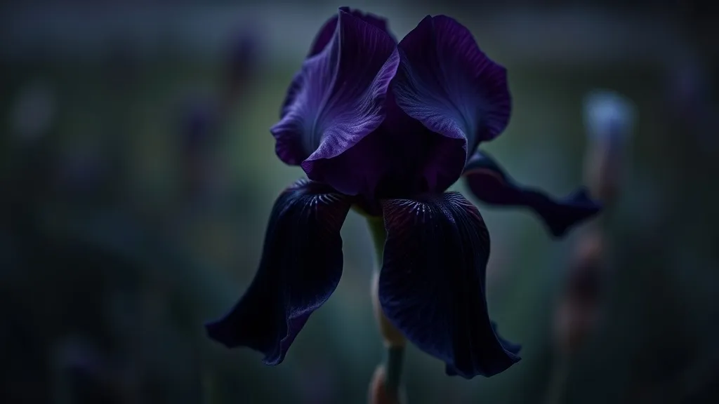 Dream symbol: black-bearded iris flower: demographics: Individuals Exploring Self-Identity
