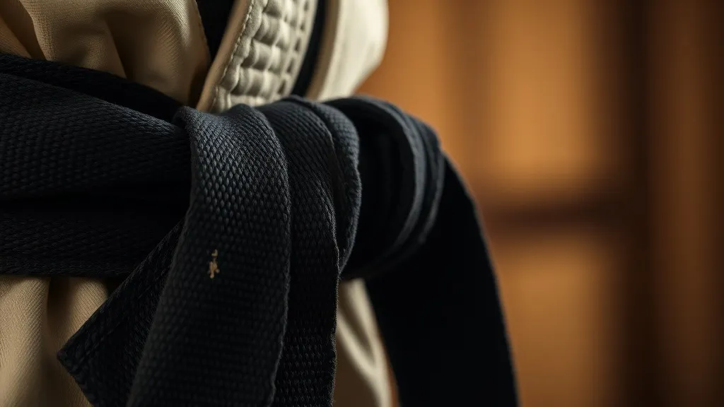 Dream symbol: black belt: symbolism: Commitment and Perseverance