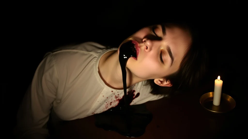 Dream symbol: black blood: scenarios: Dream About Black Blood Coming Out of Mouth
