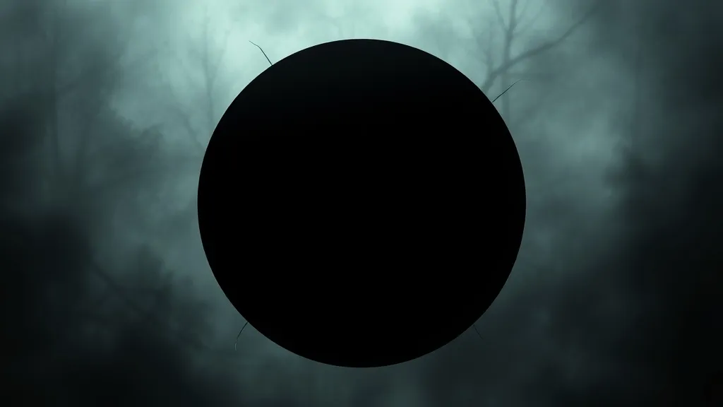 Dream symbol: black circle: symbolism: Concealment and Hidden Truths