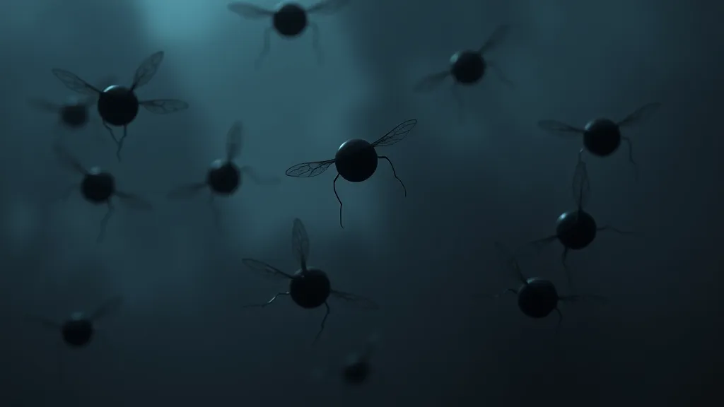 Dream symbol: black circular blood-sucking things: scenarios: Dream of Black Circular Blood-Sucking Creatures Flying Around