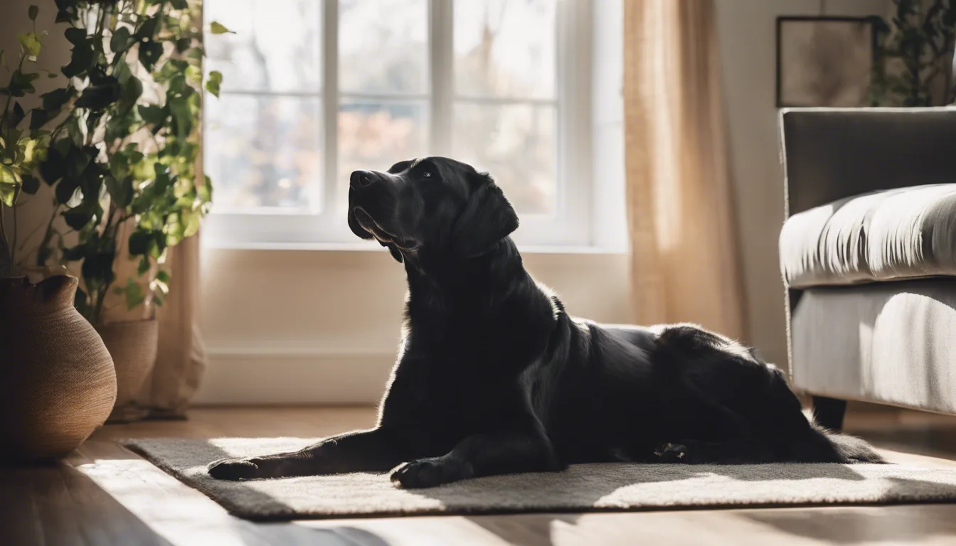 Dream symbol: black dog: scenarios: Dream of a Black Dog in the House