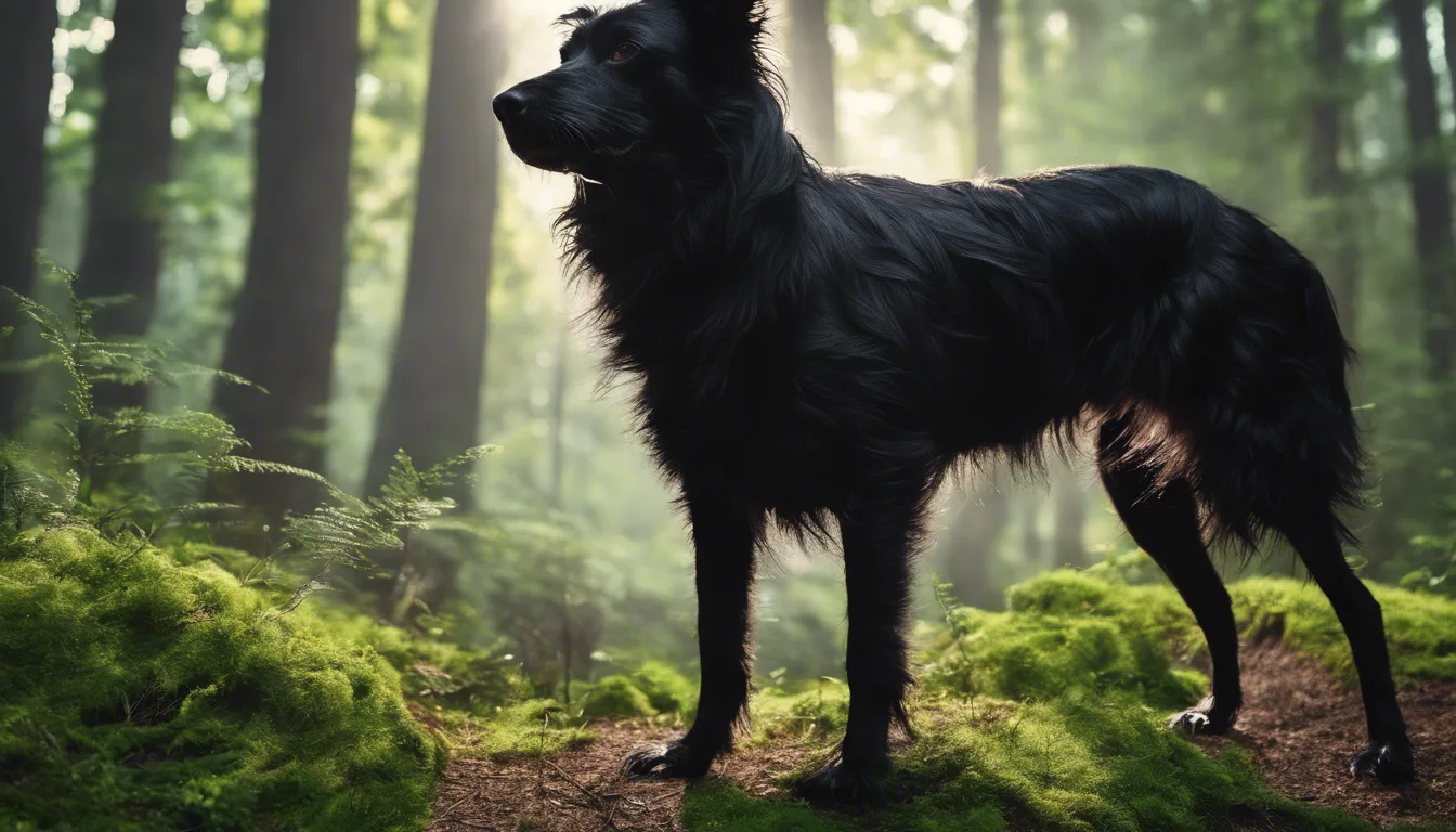 Dream symbol: black dog: symbolism: Connecting with the Spiritual Realm