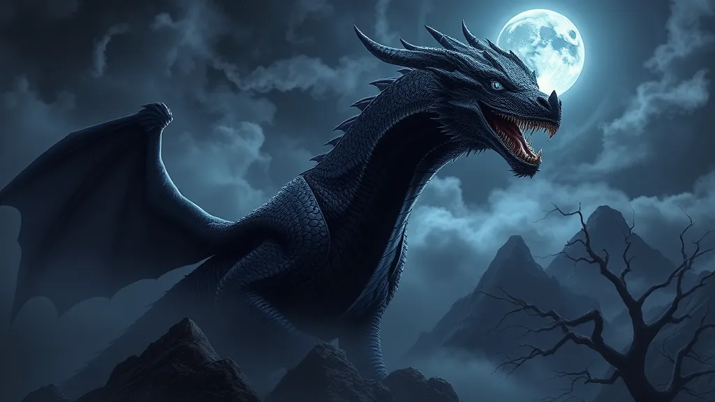 Dream symbol: black dragons: intro