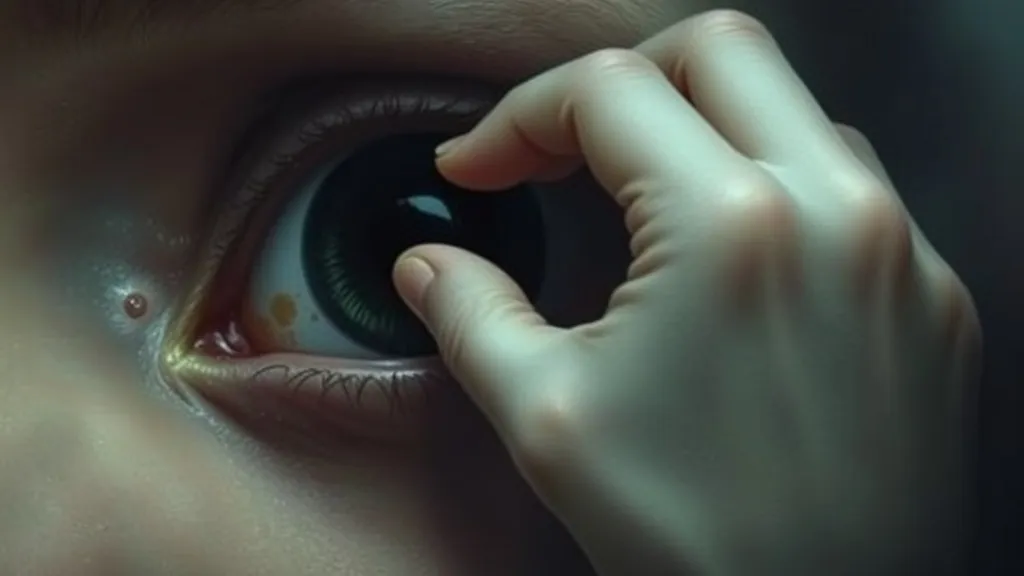 Dream symbol: black part of eye: scenarios: Dreaming of Someone Removing a Black Eye