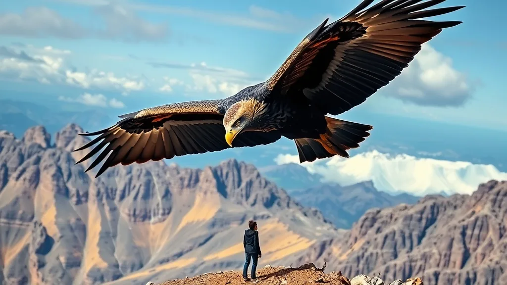 Dream symbol: black harpy eagle: symbolism: Protection and Guidance