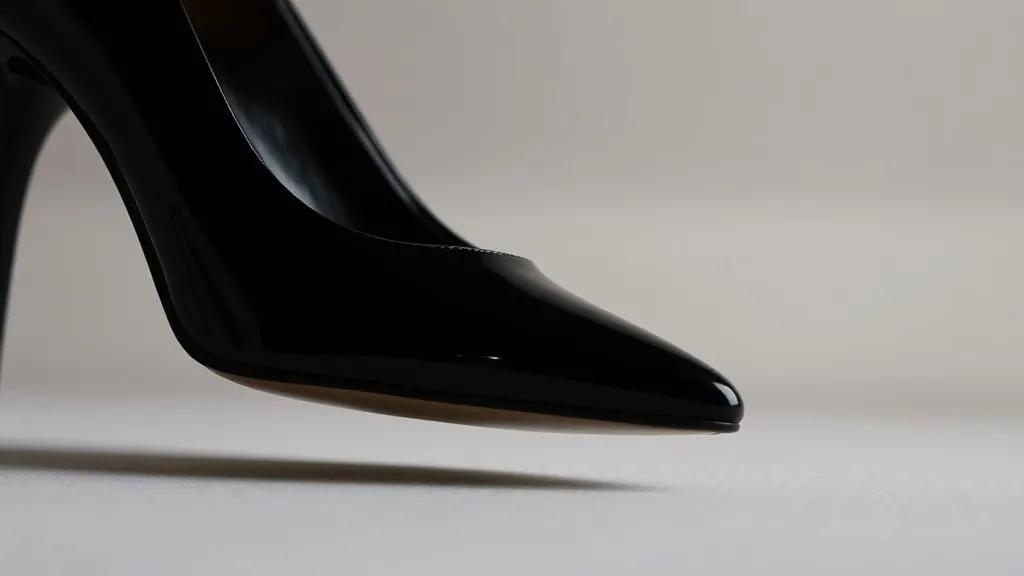 Dream symbol: black heel shoes: symbolism: Elegance and Sophistication