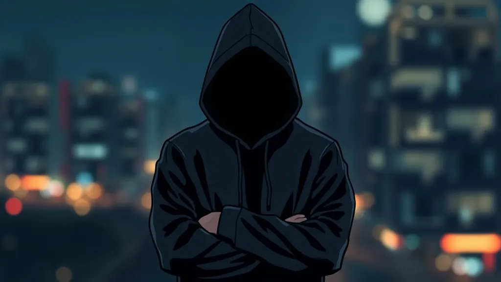 Dream symbol: black hoodie figure: symbolism: Rebellion and Nonconformity