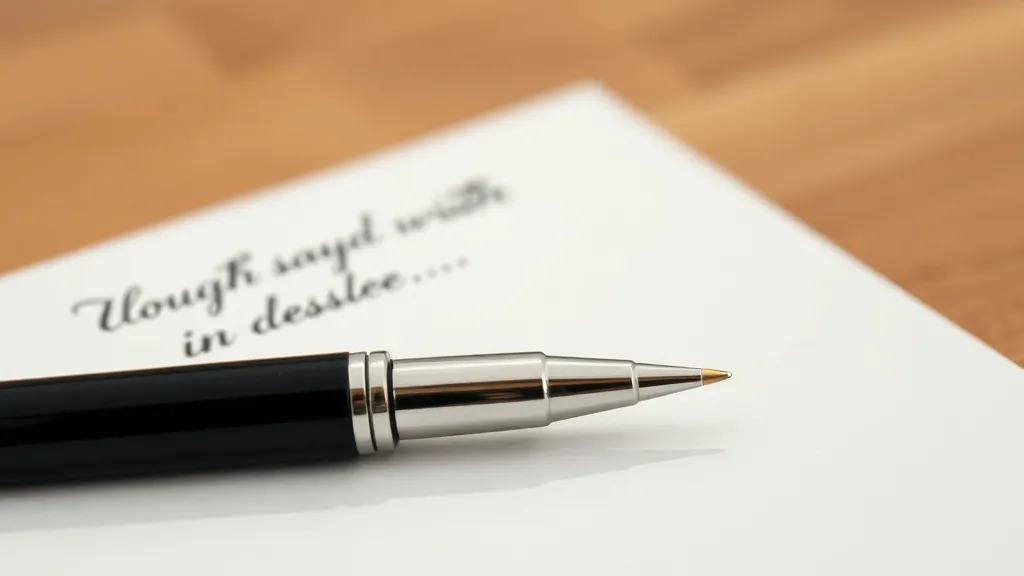 Dream symbol: black ink pen: intro