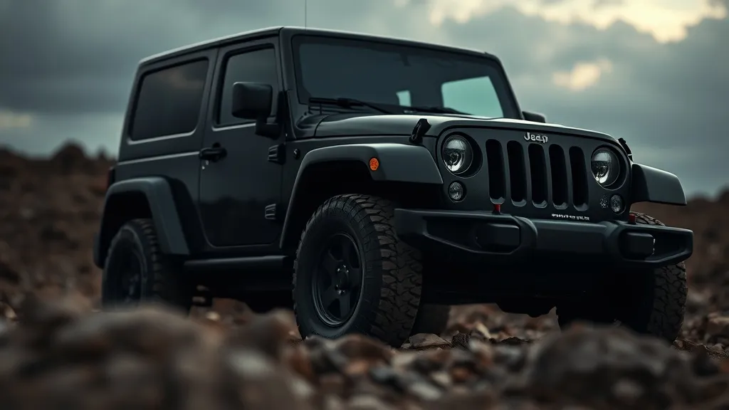 Dream symbol: black jeep: symbolism: Control and Power