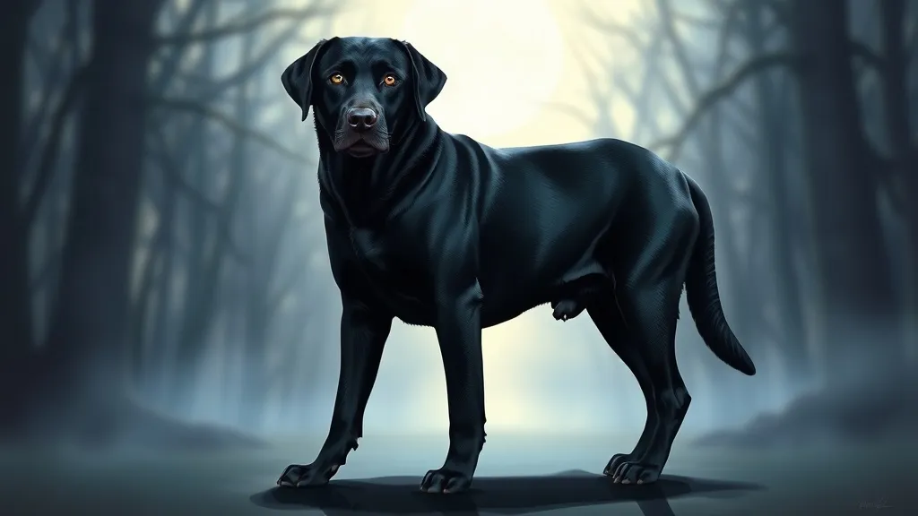 Dream symbol: black labrador: demographics: Those Seeking Guidance or Protection