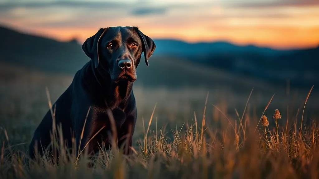 Dream symbol: black labrador: symbolism: A Need for Grounding