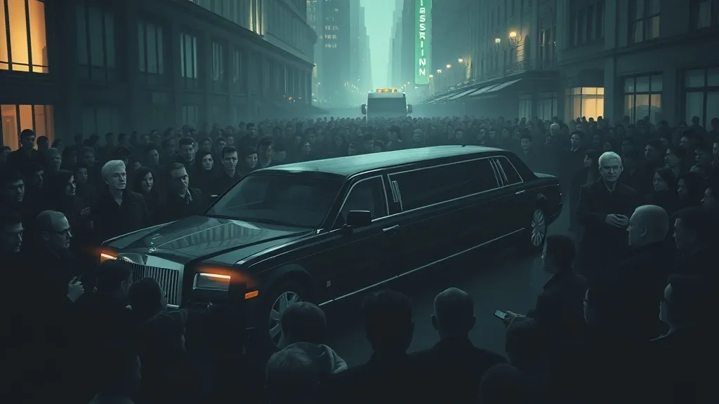 Dream symbol: black limousines: scenarios: Dreaming of a Black Limousine and a Crowd of People