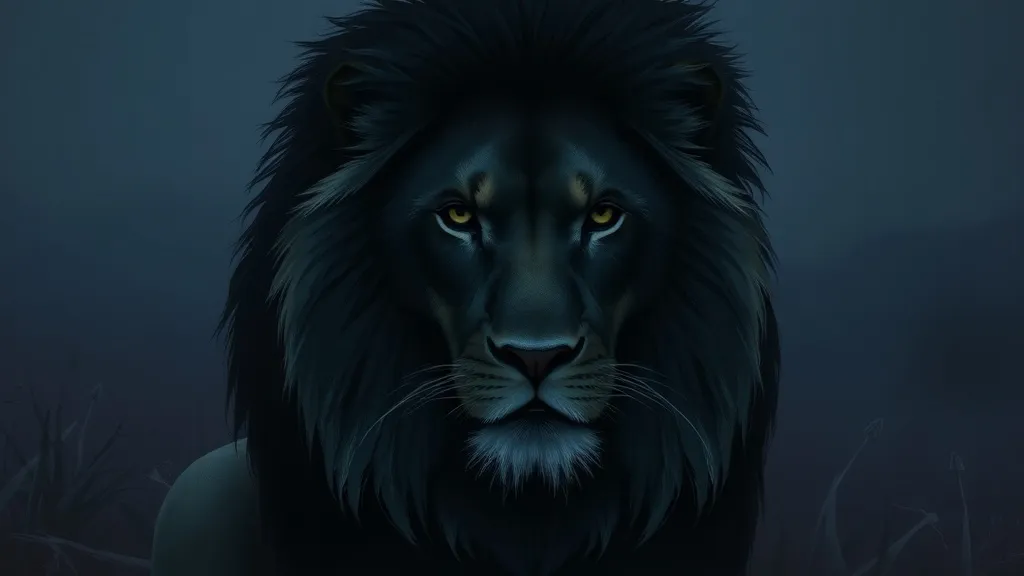 Dream symbol: black lion: demographics: Black Lion Dreams: Individuals with Anxiety or Depression