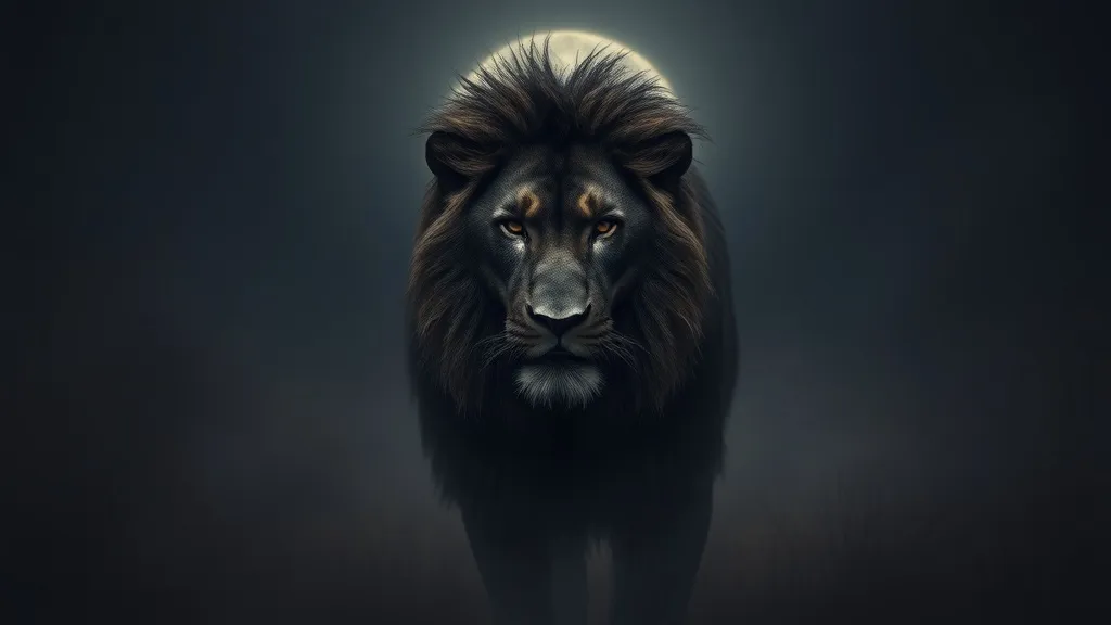 Black Lion Dream Symbol: Power, Mystery & More