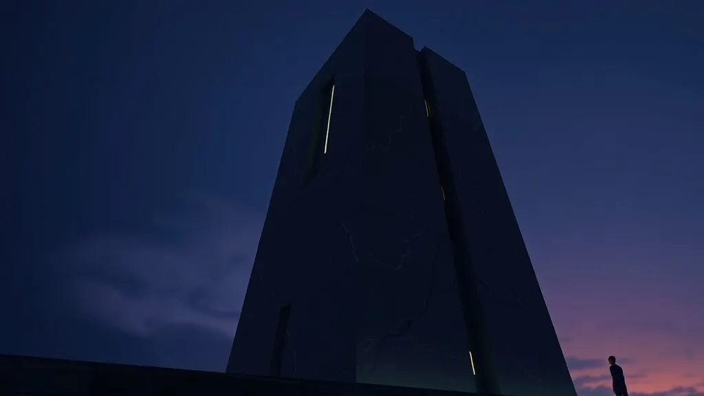 Dream symbol: black marble building: scenarios: Dreaming About a Black Marble Building with Few Windows: Secrecy and Isolation