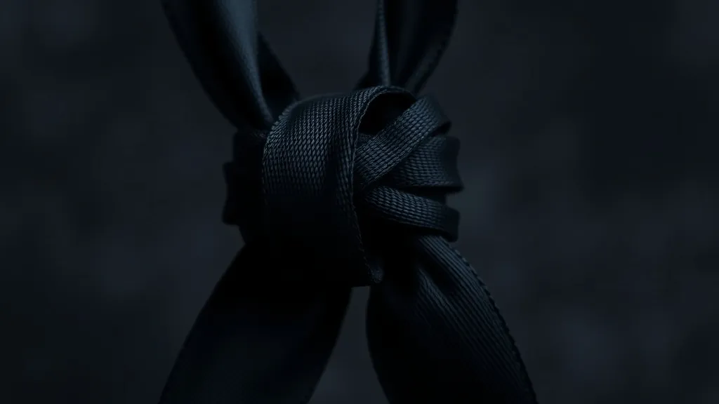 Dream symbol: black ribbon: symbolism: Unresolved Issues and Conflicts