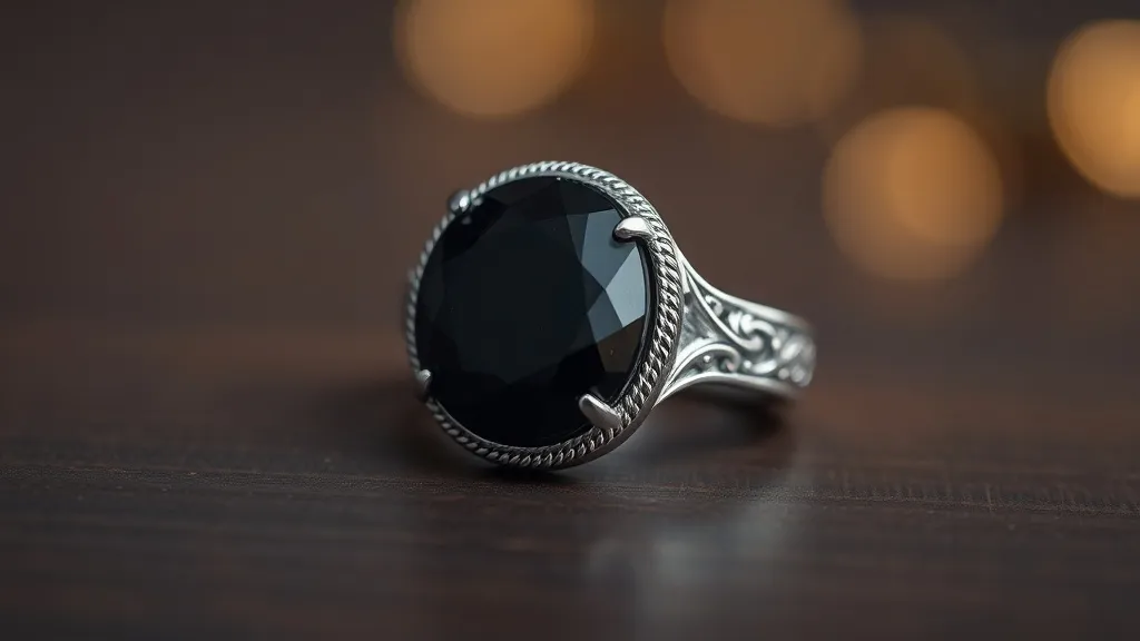 Dream symbol: black ruby rings: symbolism: Manifestation of Wealth and Inner Prosperity