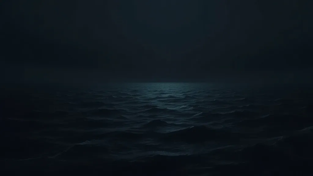 Dream symbol: black sea: symbolism: Loss, Grief, and the Unknown