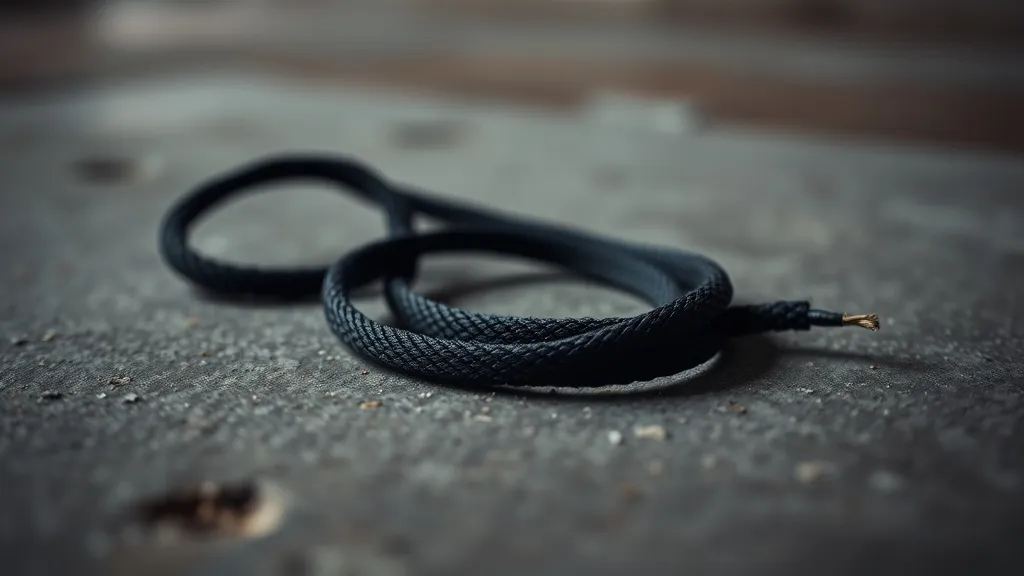 Black Shoelace in Dreams: Unraveling the Symbolism