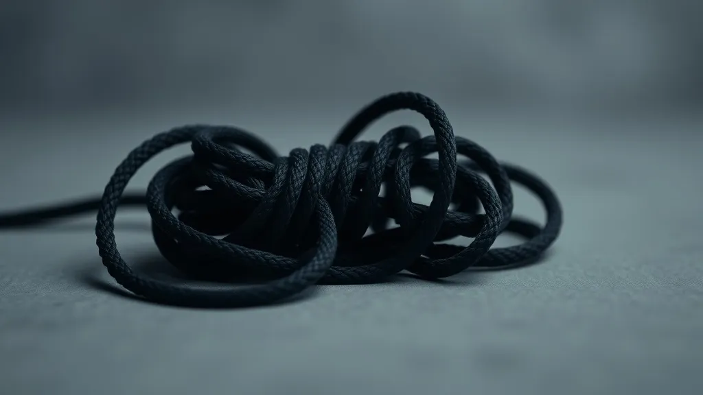 Dream symbol: black shoelace: scenarios: Dream of a black shoelace and its connection to a particular person