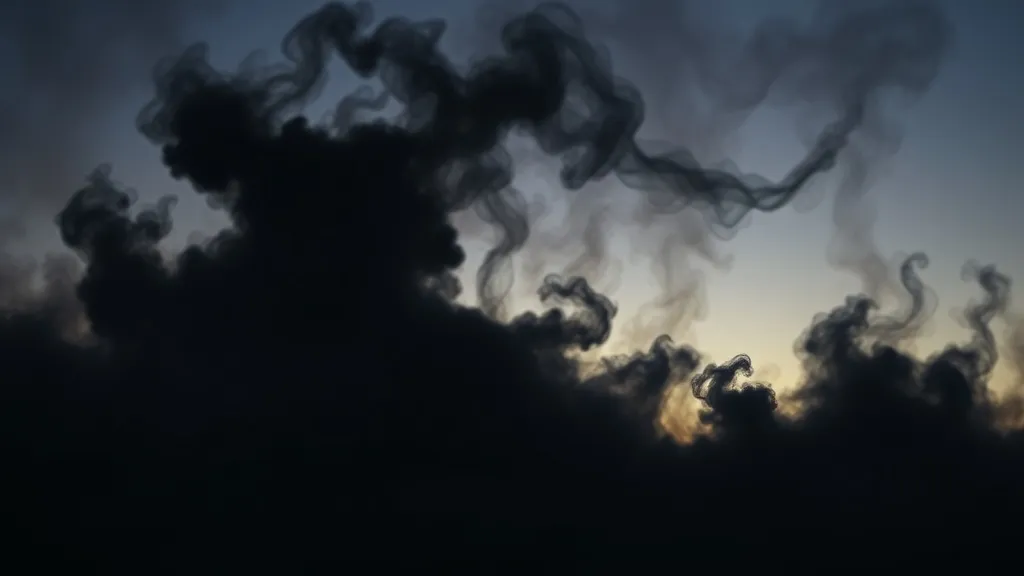 Dream symbol: black plumes of smoke: intro