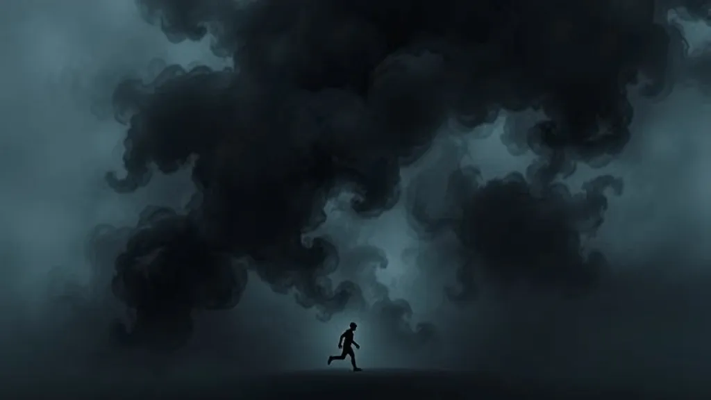Dream symbol: black plumes of smoke: symbolism: Loss of Control and Powerlessness
