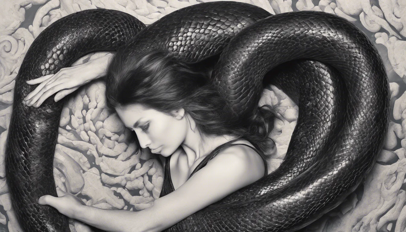 Dream symbol: black snake: scenarios: Dream about Black Snake on Your Body