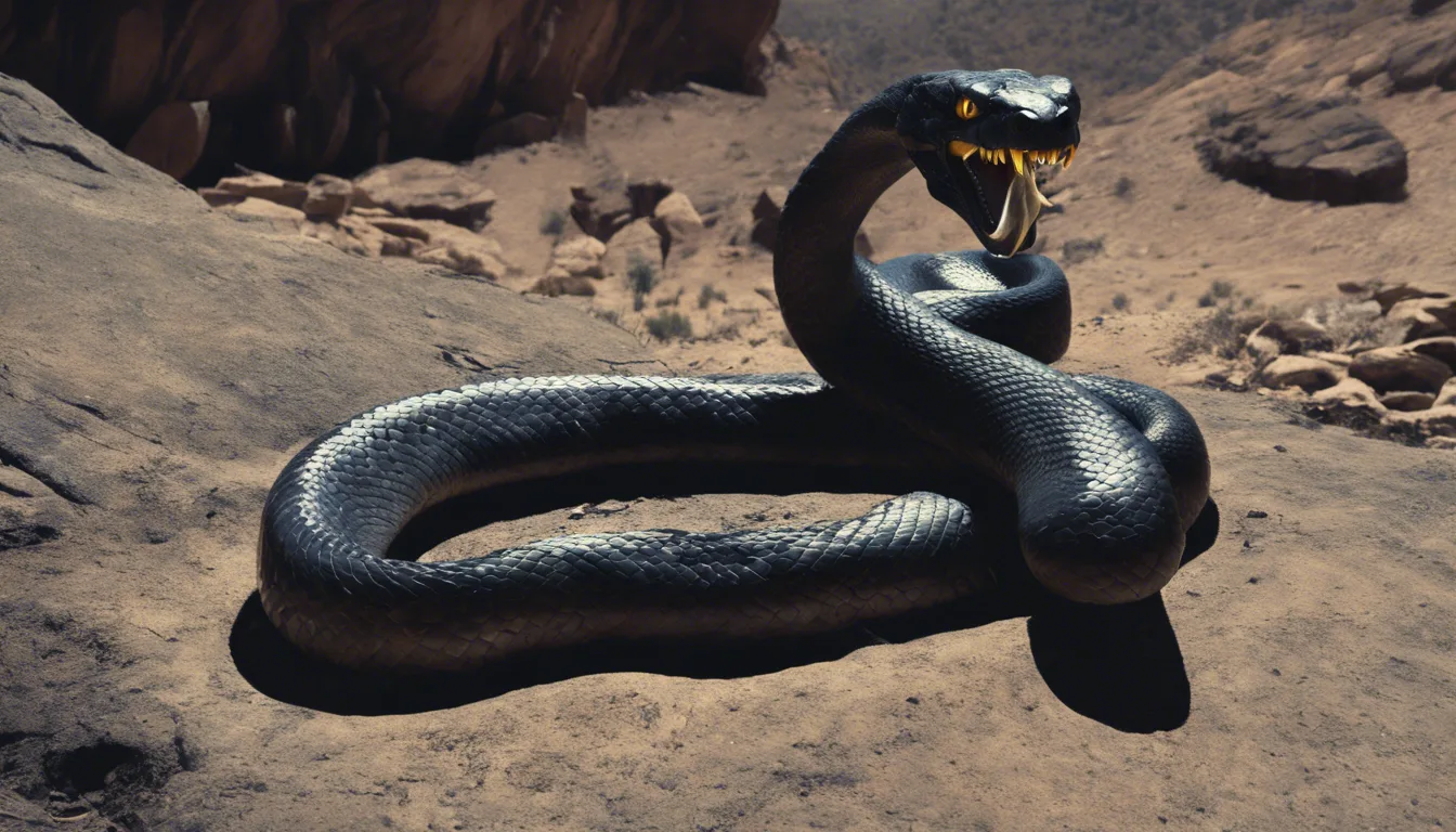 Dream symbol: black snake: symbolism: Overcoming Obstacles and Challenges